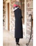 Sahra Tesettür Tunik - Siyah - Fuval Moda